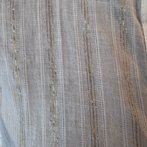 Express White Ruffled Blouse - Picture 2 of 6